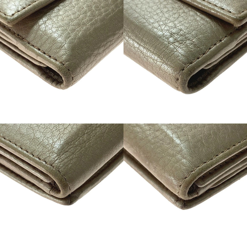 GUCCI Long Wallet Studded Interlocking GG Beige - Picture 5 of 6